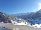 vue de la chaine des aravis depuis votre appartement hiver(decembre 2012)