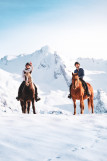 Balade à cheval au Grand-Bornand
