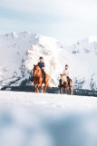 Balade à cheval au Grand-Bornand