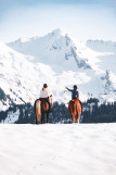 Balade à cheval au Grand-Bornand