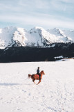 Balade à poney au Grand-Bornand