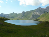 Sur le parcours du Tour du Lachat