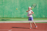 Tennis for 7-9 y/o (Red and Orange) : course_Le Grand-Bornand