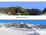 Panorama depuis la terrasse