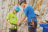 Séance d'escalade au Grand-Bornand pour les 8-12 ans