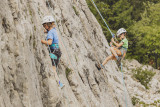 Séance d'escalade au Grand-Bornand pour les 8-12 ans