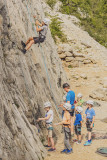 Séance d'escalade au Grand-Bornand pour les 8-12 ans