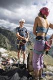 Escalade avec un guide au Grand-Bornand