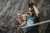 Via ferrata au Grand-Bornand avec un guide