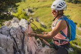 Via ferrata avec un guide