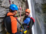 Canyoning avec un guide