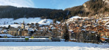 Vue Grand-Bornand Hiver