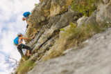 Via Ferrata de la Tour Jalouvre au Grand-Bornand