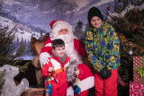 Photos souvenir avec le Père Noel