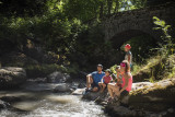Le pont des Romains au Grand-Bornand
