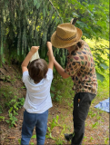 Workshop 7-11 years Gathering and making spruce and fir syrup_Le Grand-Bornand