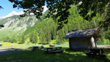 Aire de barbecue à Lormay