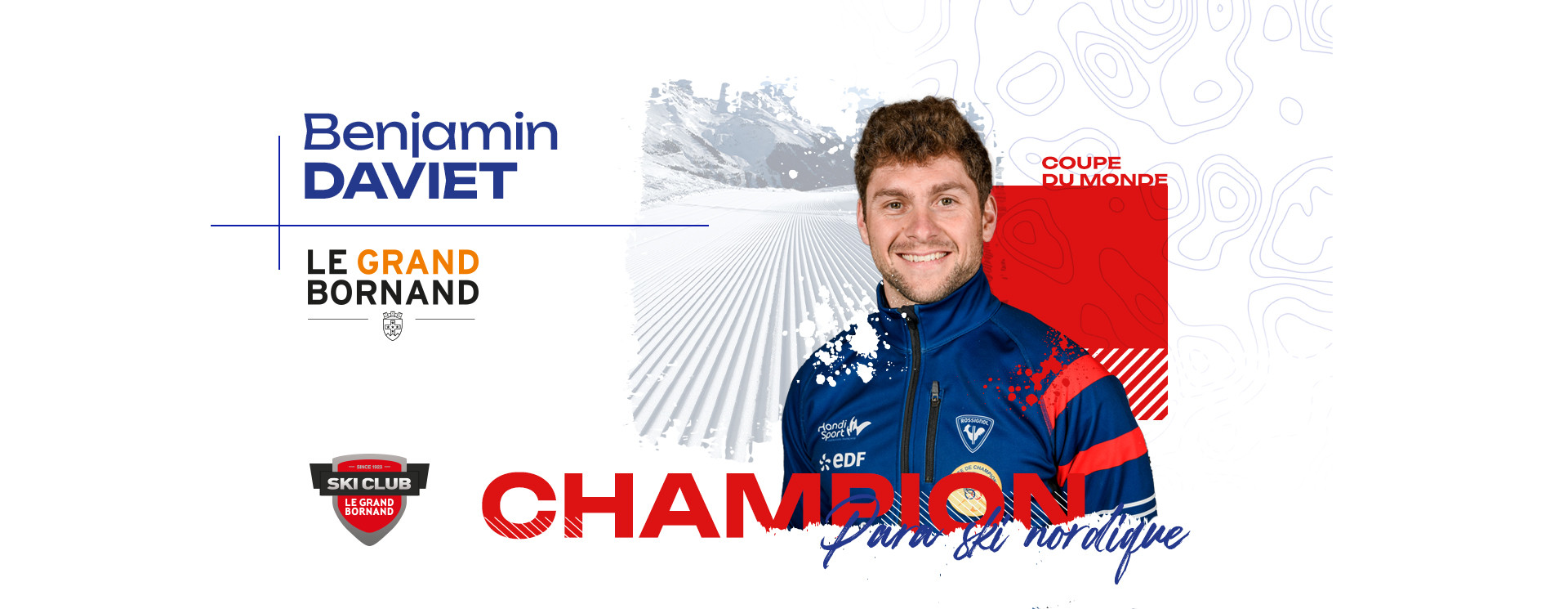 Champion Benjamin Daviet - Hiver 2023-24 - Le Grand-Bornand