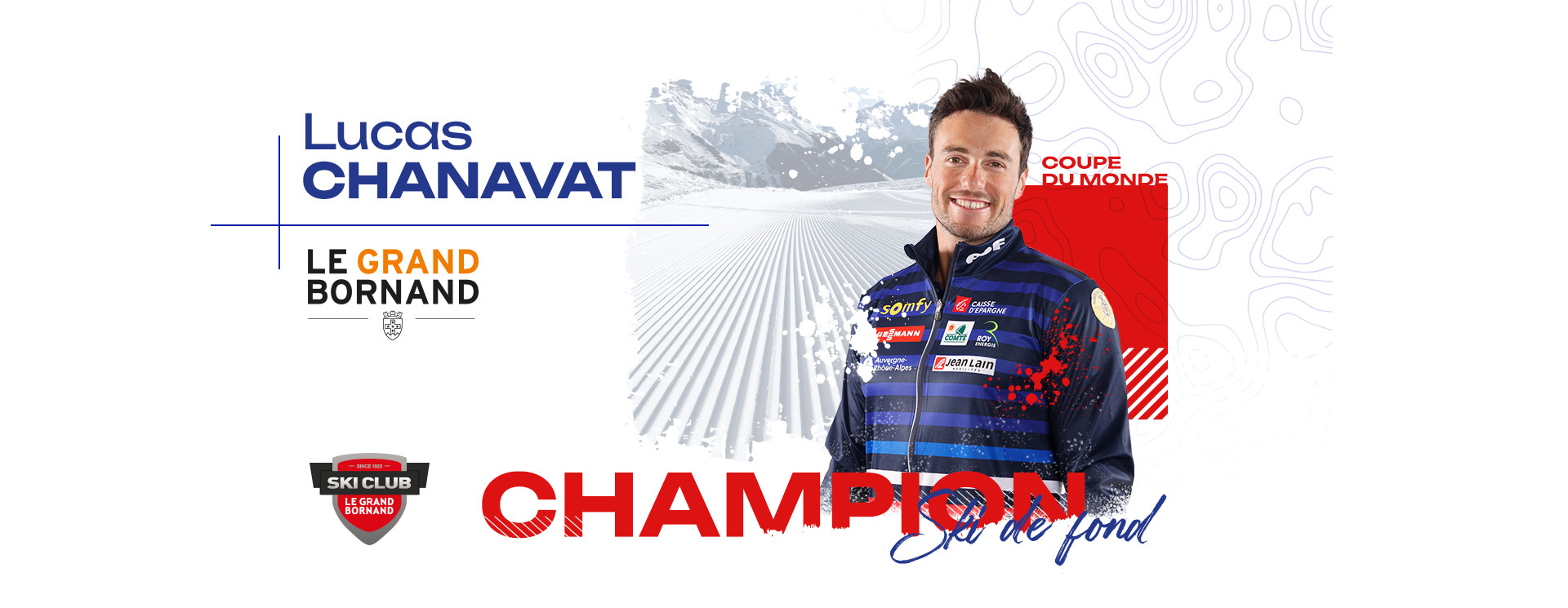 Champion Lucas Chanavat - Hiver 2023-2024 - Le Grand-Bornand
