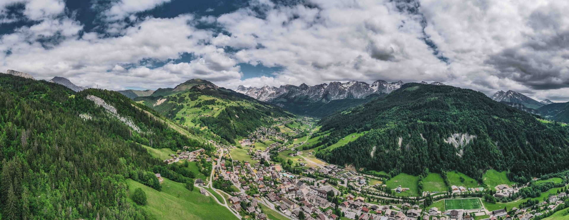 Le Grand-Bornand au mois de mai