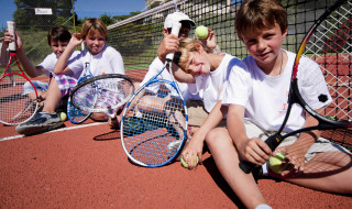 Tennis 4-6 ans (violet) : séance_Le Grand-Bornand
