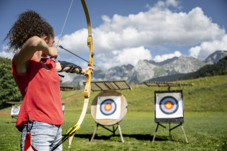 Tir à l'arc au Grand-Bornand