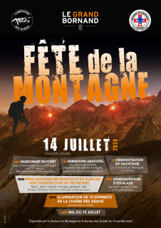Affiche fête de la montagne