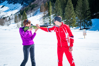 Biathlon tir à 50m cours privé