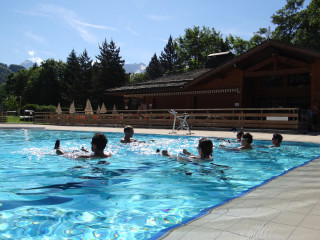 Aquabike piscine Le Grand-Bornand