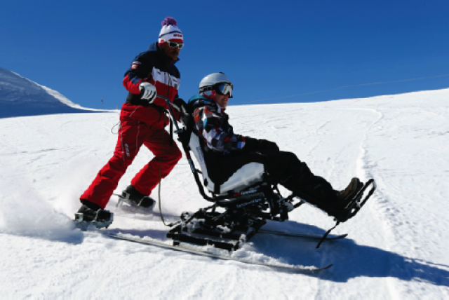 Cours handiski au Grand-Bornand
