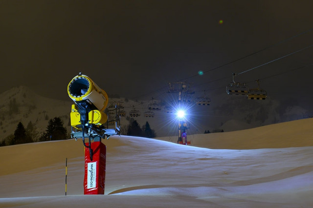 Canon à neige