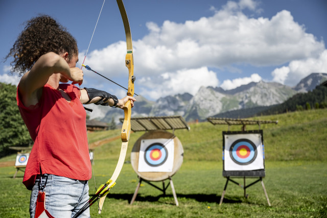 Tir à l'arc au Grand-Bornand