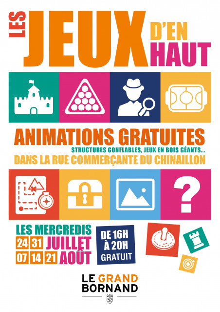 Affiche jeux d'en haut