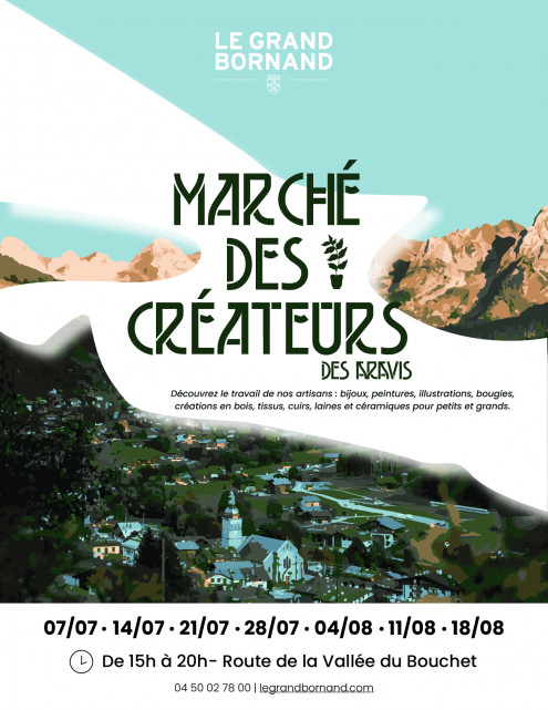Marché des créateurs_Le Grand-Bornand