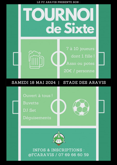 Affiche tournoi de sixte