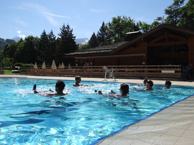 Aquabike piscine Le Grand-Bornand