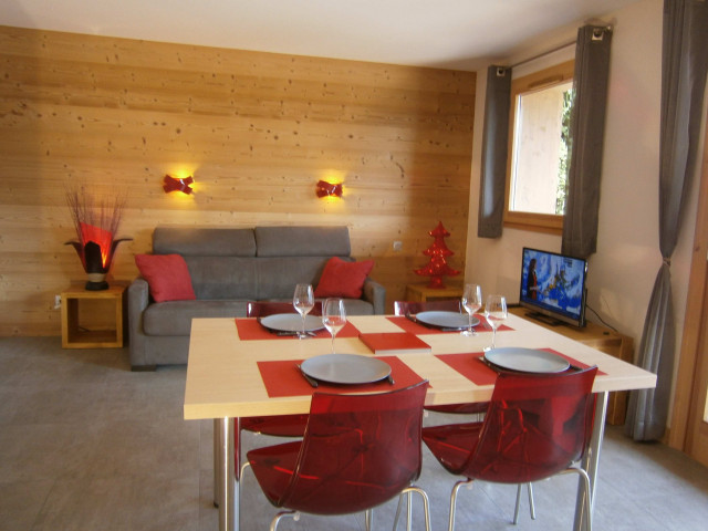 Pièce à vivre/Living room - Boiseraie n°2 - Le Grand-Bornand