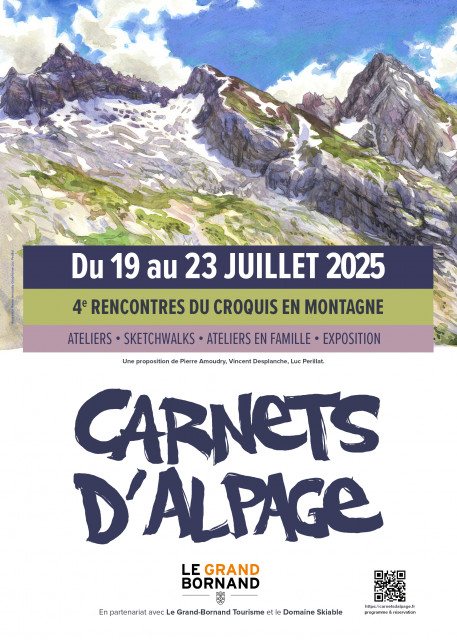 Carnets d'Alpage: 4th Mountain Sketch Meeting_Le Grand-Bornand