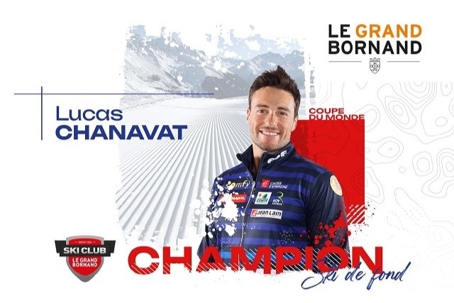 Champion Lucas Chanavat - Hiver 2023-2024 - Le Grand-Bornand