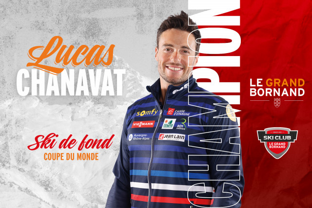 Champion Lucas Chanavat - Hiver 2024-2025 - Le Grand-Bornand