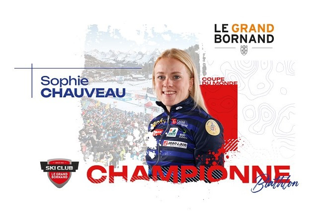 Champion Sophie Chauveau - Hiver 2023-24 - Le Grand-Bornand