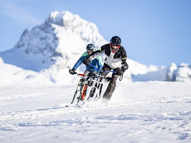 Glisses alternatives au Grand-Bornand