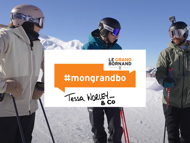 #mongrandbo avec Tessa Worley and CO !