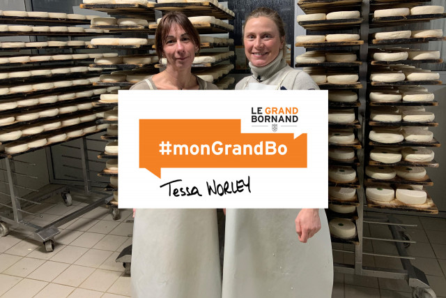 #mongrandbo avec Tessa Worley : rencontres et travail à la ferme