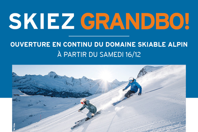 Ouverture du domaine skiable