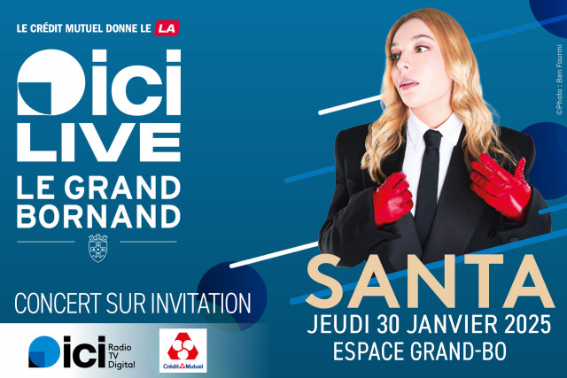 Santa - concert ici live - Radio ici Pays de Savoie