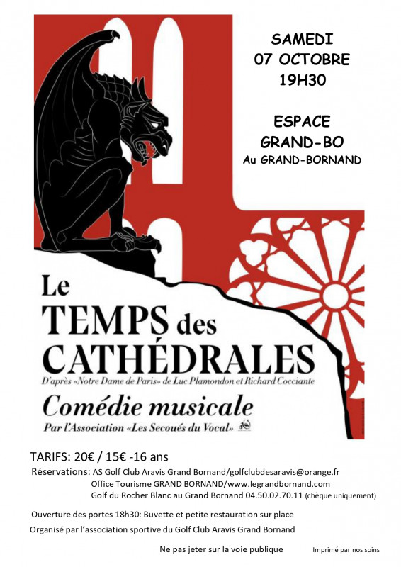 Comédie musicale Le temps des cathédrales