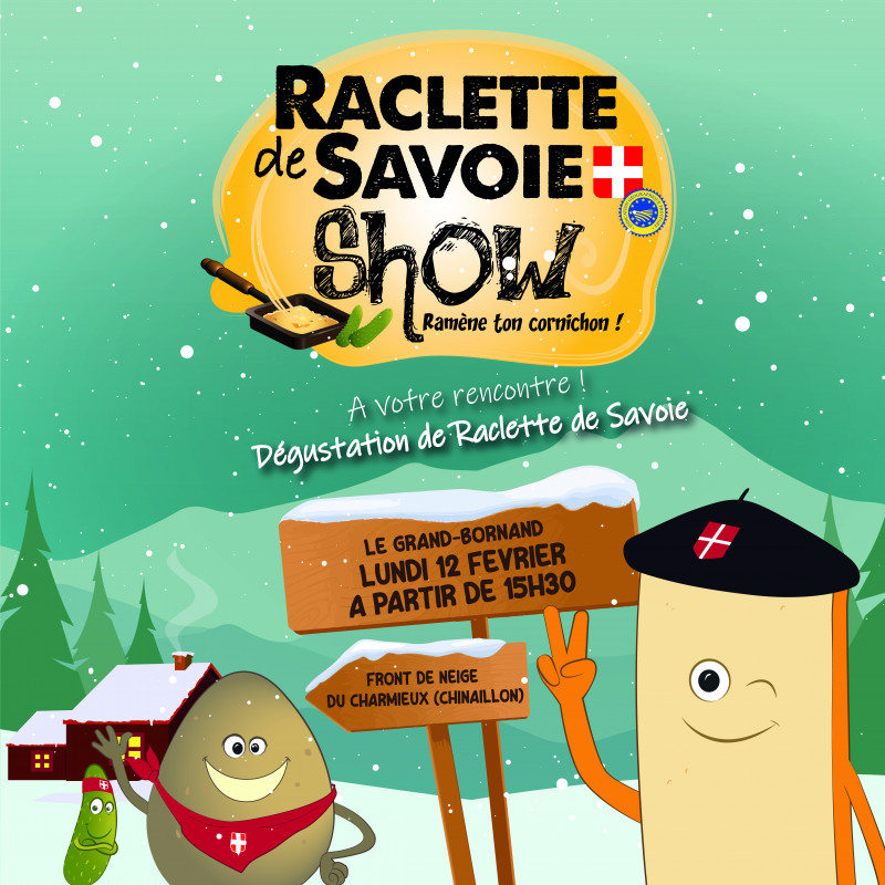 Affiche Raclette de Savoie show