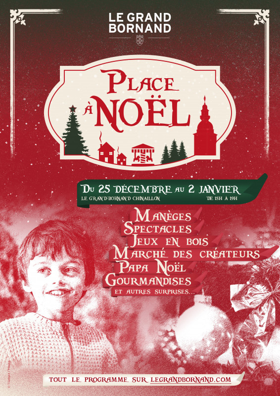 Place à Noël : Espace Chantier par la compagnie Festijeux_Le Grand-Bornand