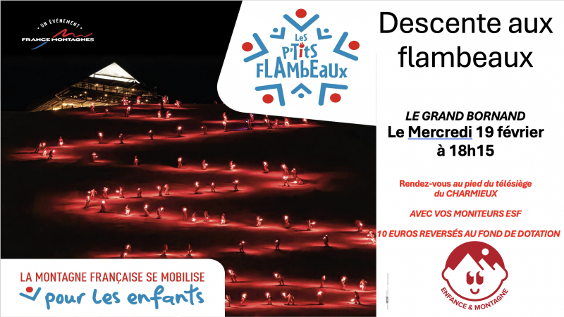 Descente aux flambeaux solidaire 